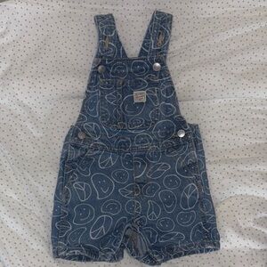 OshKosh B'gosh Smiley Denim Overalls